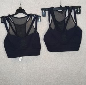 Lululemon set of 2 skull workout tops